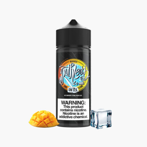 ruthless-mango-ice-120ml-e-juice روثلس مانجو ايس نكهة فيب شيشة السعودية | Ruthless Mango Ice 120ml E-juice