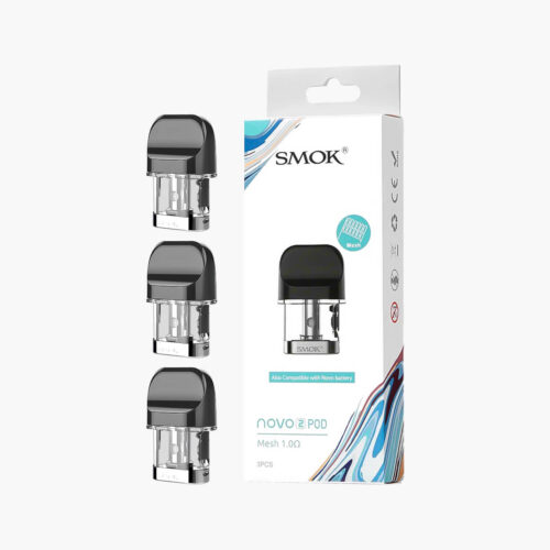 smok-novo-2-pods-1.0-ohm-saudi بودات نوفو 2 سموك 1.0 اوم الأصلية سحبة سيجارة | Smok Novo 2 Pods 1.0 ohm Original