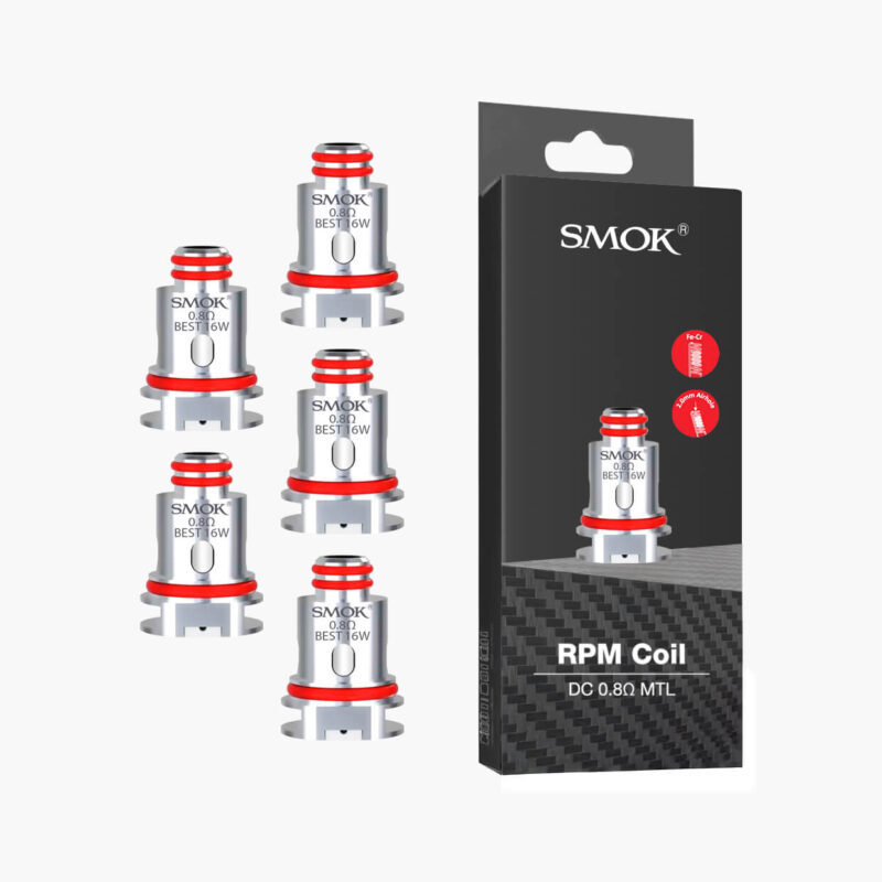 smok-rpm-coils-0.8-ohm كويلات ار بي ام 0.8 اوم سموك الأصلية في السعودية | Smok RPM 0.8 ohm Coils Saudi Vape