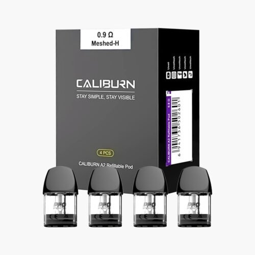 بودات كاليبرن اي تو A2 0.9 اوم سحبة سيجارة يويل | Uwell Caliburn 0.9ohm A2 Pods in Saudi