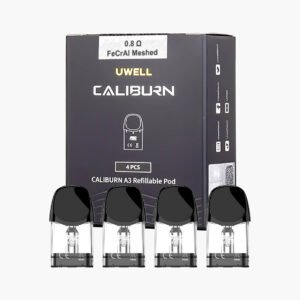بودات كاليبرن اي 3 يويل السعودية 0.8 اوم 2 مل | Uwell Caliburn A3 & AK3 Replacement Pods 0.8 ohm 2ml