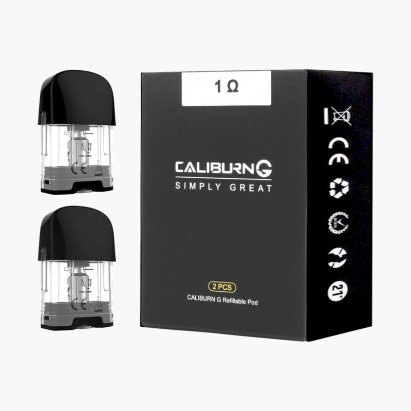 بودات كاليبرن جي يويل 1.0 اوم 2 مل السعودية | Uwell Caliburn G Replacement Pods 1.0 ohm 2ml
