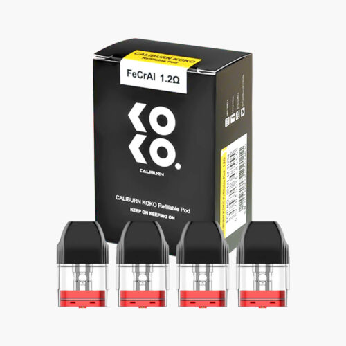 بودات كوكو القديم الاصلية الإصدار الأول الاحمر 1.2 ohm | Uwell Caliburn Koko Pods