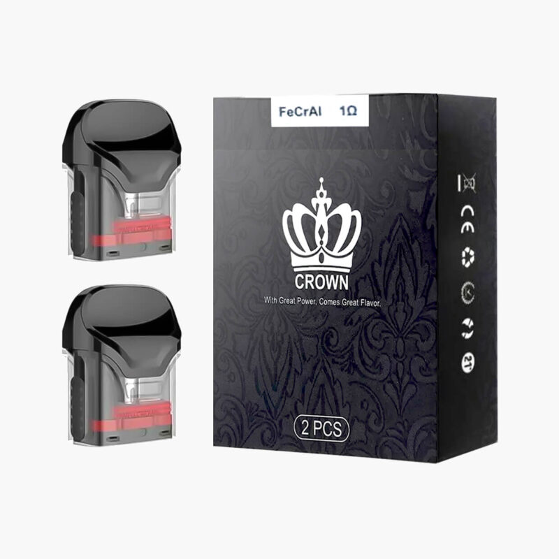 بودات كراون 1.0 اوم بود من يويل بود سحبة سيجارة | Uwell Crown Replacement Pods 1.0 ohm