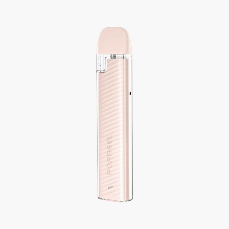 uwell-popreel-Apricot-Beige-device بوبريل بي ون بيج مشمشي سحبة سيجارة يويل | Uwell Popreel P1 Apricot Beige Pod System