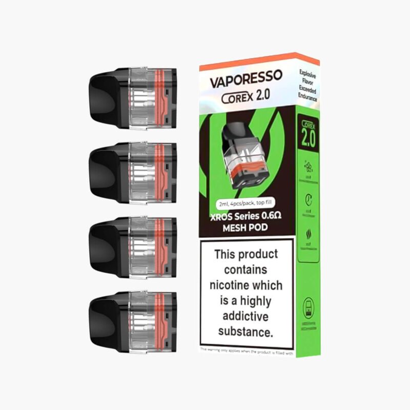 بودات اكس روز فابريسو الأصلية بالسعودية بود | Vaporesso Xros Pods Original 0.6ohm 2ml