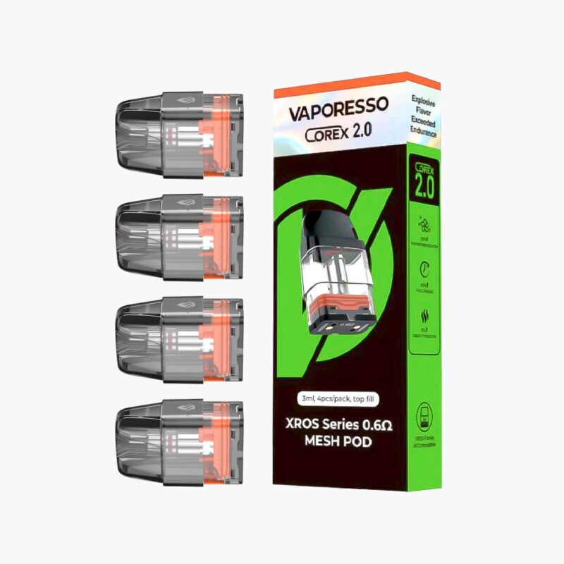 بودات اكس روز فابريسو الأصلية بالسعودية بود | Vaporesso Xros Pods Original 0.6ohm 3ml