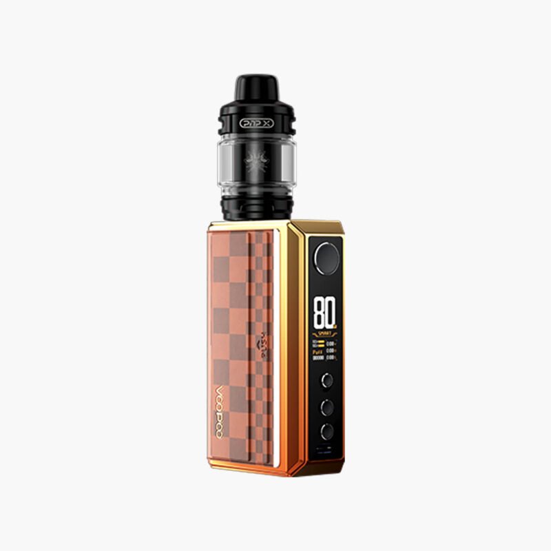 شيشة دراق 5 الاكترونية 177 واط من فوبو voopoo drag 5 orange