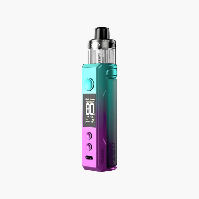 دراق اكس 2 فوبو سكاي بلو جهاز شيشة السعودية | Voopoo Drag X2 sky blue Vape Device Saudi
