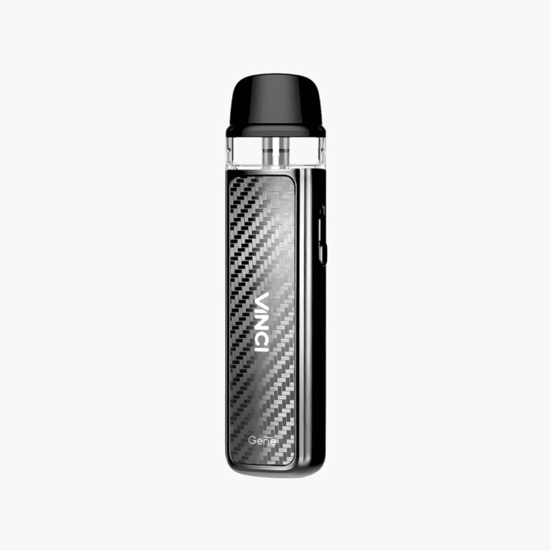 فينشي فوبو رمادي كاربون فايبر سحبة بودات سيجارة الكترونية | Voopoo Vinci Pod Kit Vape Saudi carbon fiber