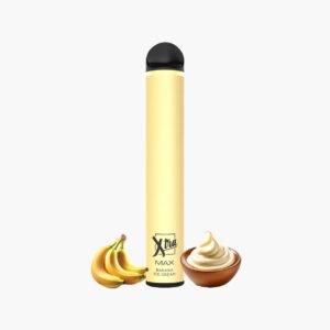 سحبة اكسترا 1500 موش جاهزة ايسكريم موز - Xtra 1500 puffs Disposable Voltage Max banana ice