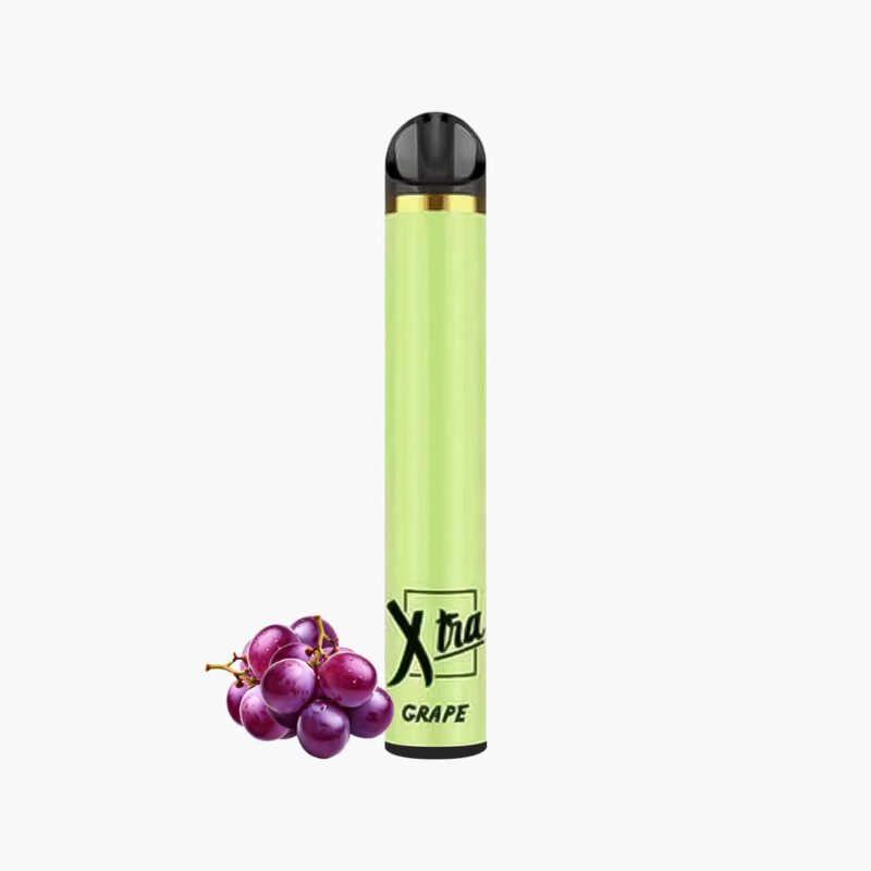 سحبة اكسترا 1500 موش جاهزة نكهة عنب - Xtra 1500 puffs Disposable Voltage Max grape
