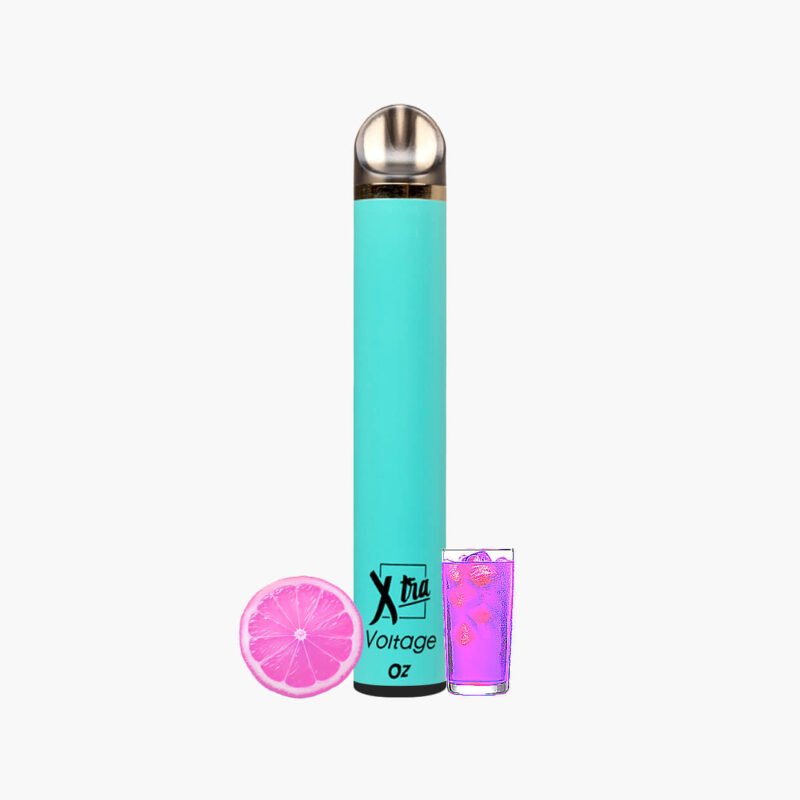 سحبة اكسترا 1500 موش جاهزة نكهة بينك ليمون وردي - Xtra 1500 puffs Disposable Voltage Max oz Pink lemonade