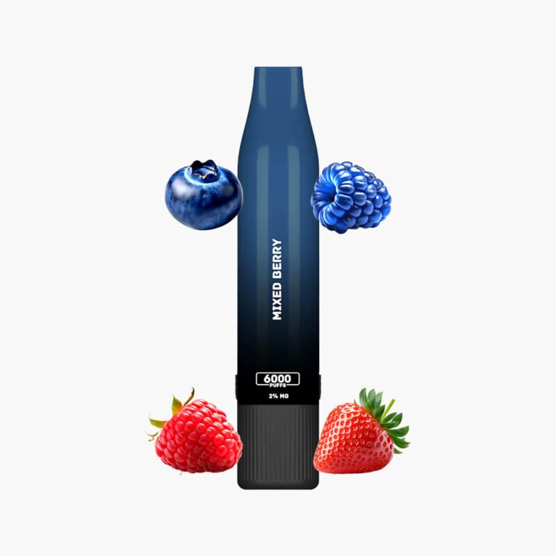 سحبة اكسترا 6000 موش توت مشكل سحبه جاهزه | Xtra 6000 Puffs Dps Disposable Vape mixed berry