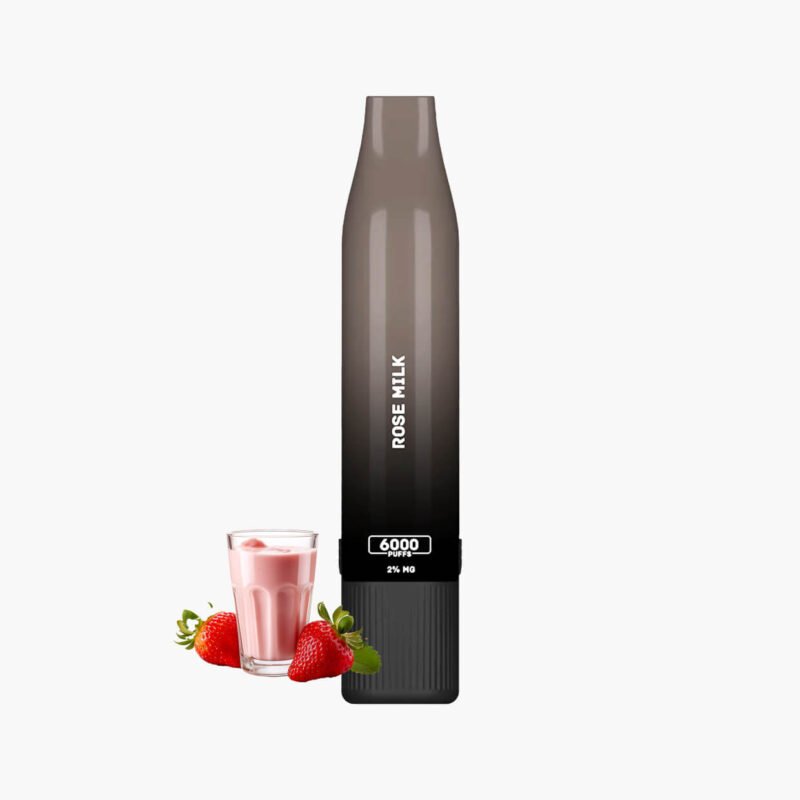 سحبة اكسترا 6000 موش حليب روز سحبه جاهزه | Xtra 6000 Puffs Dps Disposable Vape rose milk