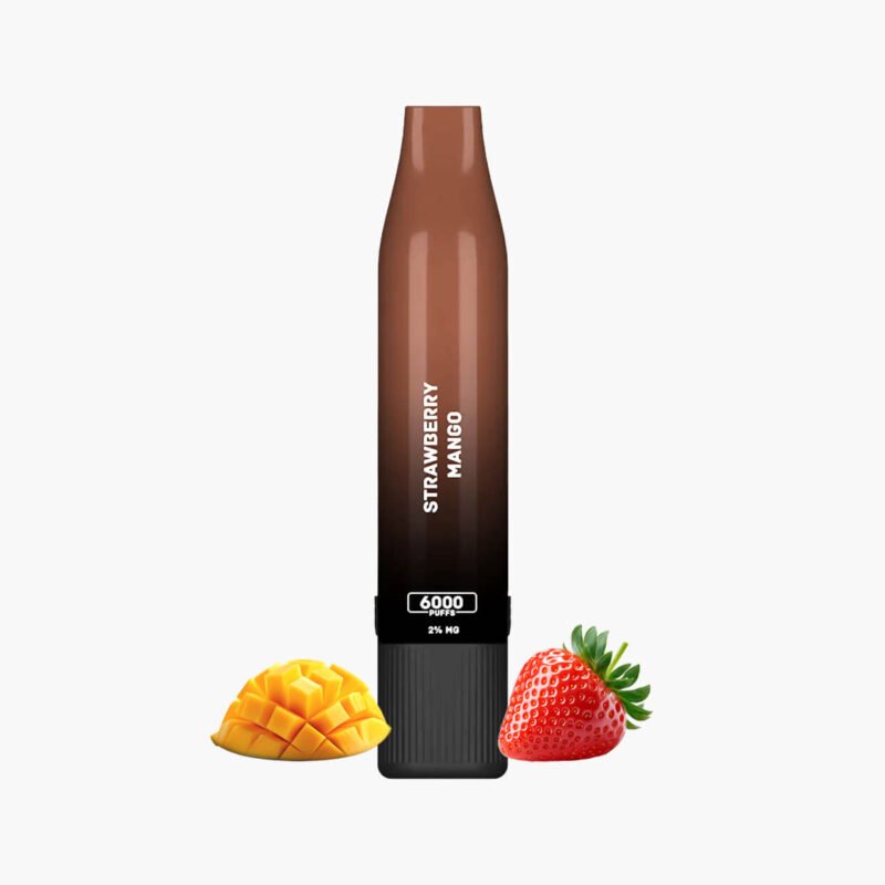 سحبة اكسترا 6000 موش فراوله مانجو سحبه جاهزه | Xtra 6000 Puffs Dps Disposable Vape strawberry mango