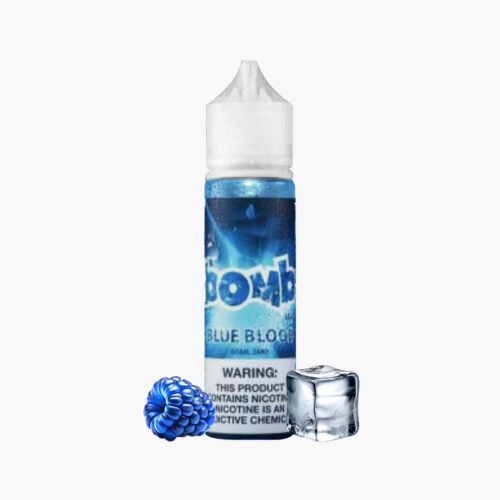 نكهة بومب توت ازرق ايس باد بلود 60مل | Bomb Blue Blood Ice