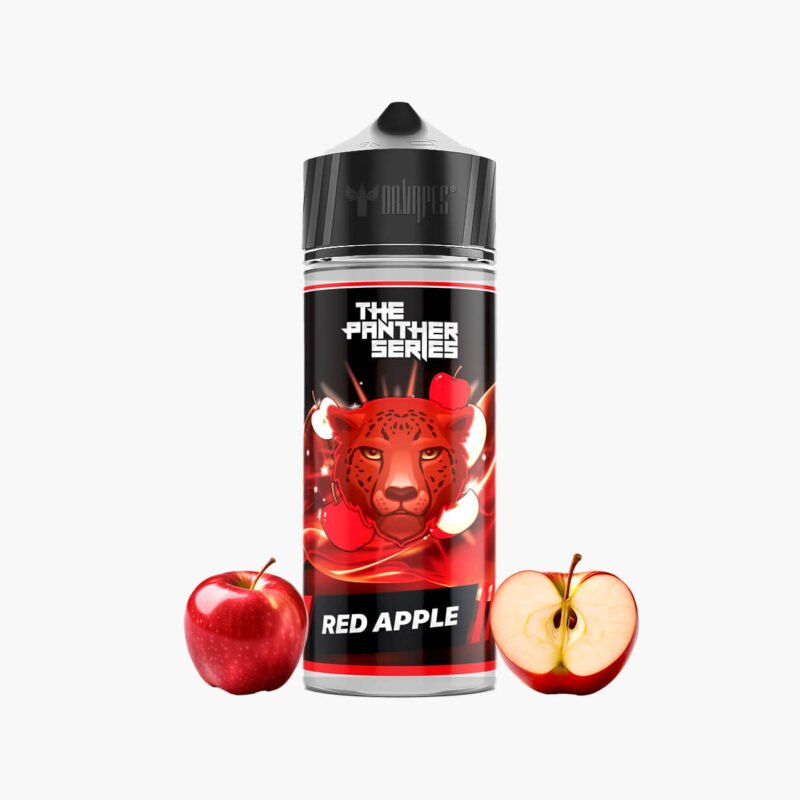 نكهة تفاح احمر بانثر الأصلية رد ابل دكتور فيب 120 مل. Dr. Vapes Red Apple Panther 120ml