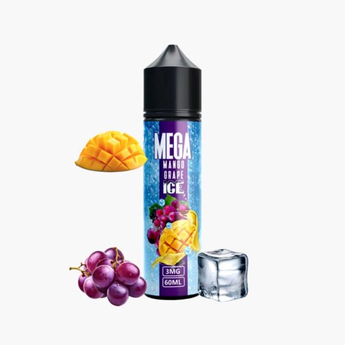 نكهة ميجا مانجو عنب ايس 60مل Mega Mango Grape Ice 60ml