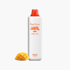 سحبة رايب فيب 4000 بالم بلس مانجو | Ripe Vapes 4000 puffs Palm Plus mango oasis Disposable