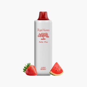 سحبة رايب فيب 4000 بالم بلس لوش بيري | Ripe Vapes 4000 puffs Palm Plus lush berry Disposable