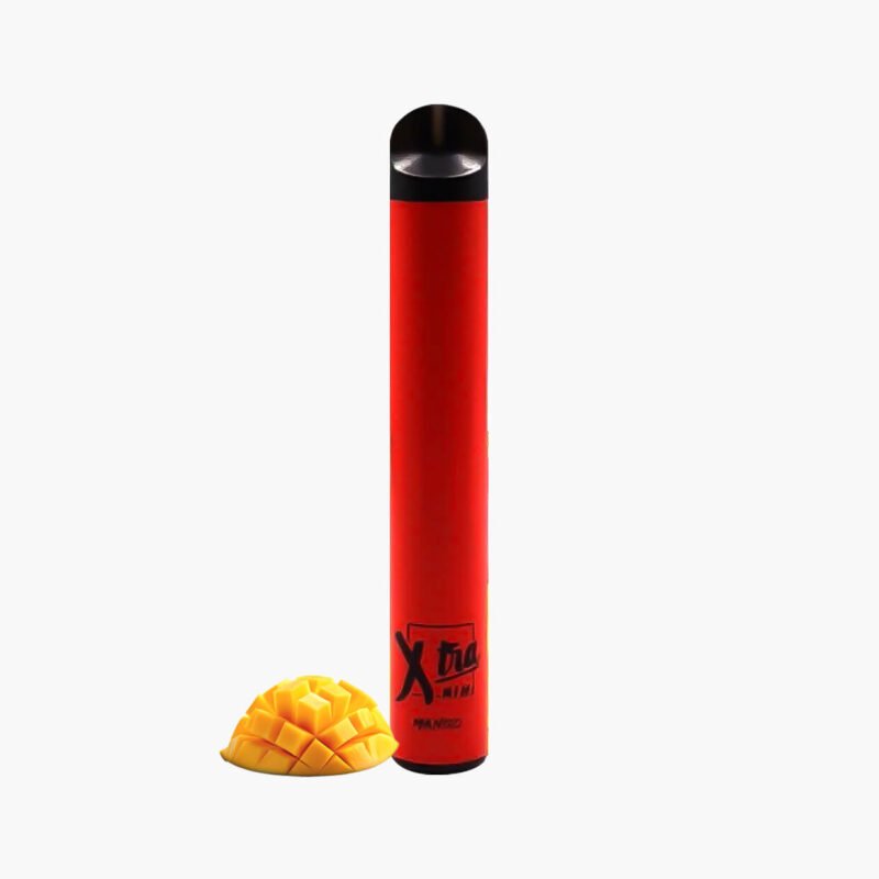 سحبة اكسترا 800 موش ميني الجاهزة بنكهة مانجو | Xtra Mini 800 Puffs Disposable mango