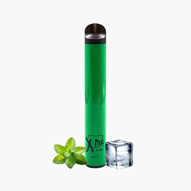 سحبة اكسترا 800 موش ميني الجاهزة بنكهة نعناع ايس | Xtra Mini 800 Puffs Disposable mint
