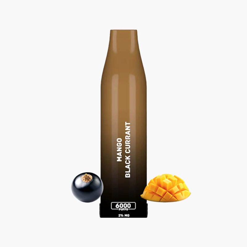 بود اكسترا 6000 موش غيارات سحبة اكسترا بودات نكهة مانجو توت اسود | Xtra DPS Replacement Pods 6000 Puffs mango black currant