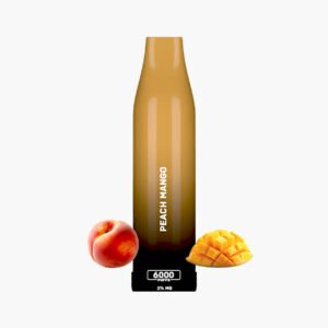 بود اكسترا 6000 موش غيارات سحبة اكسترا بودات نكهة خوخ مانجو | Xtra DPS Replacement Pods 6000 Puffs peach mango