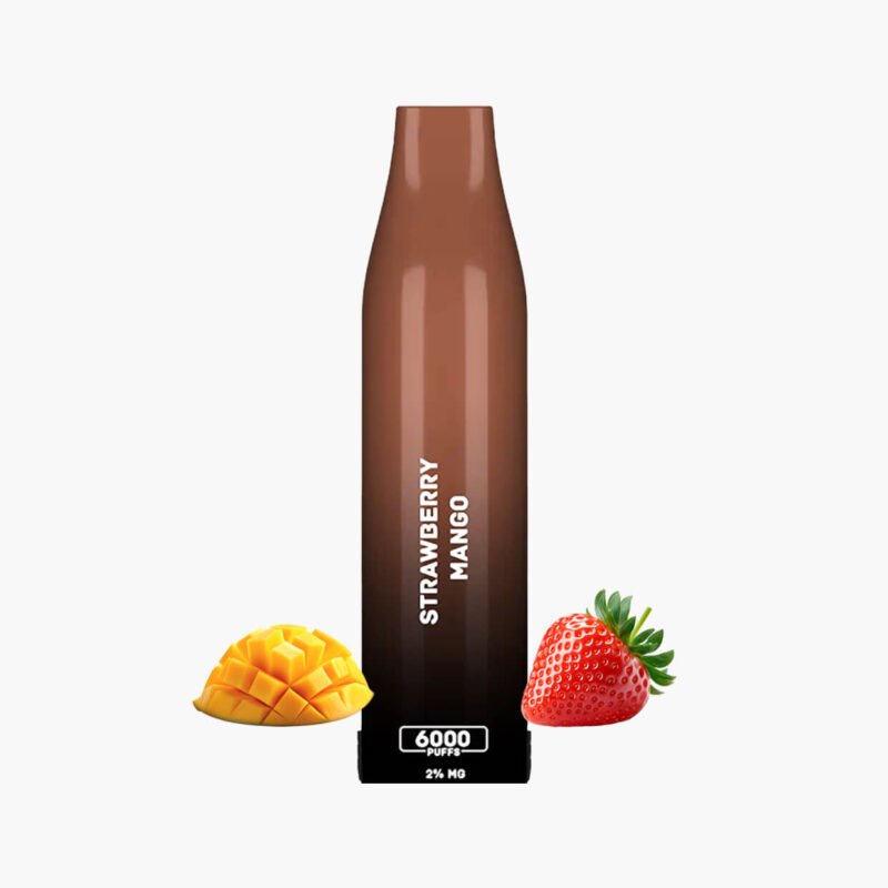 بود اكسترا 6000 موش غيارات سحبة اكسترا بودات نكهة فراوله مانجو | Xtra DPS Replacement Pods 6000 Puffs strawberry mango