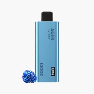 سحبة اجير 14000 موش اس كيو بلو راز | Ager 14000 Puff SQ Disposable blue razz