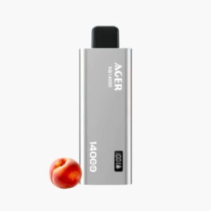 سحبة اجير 14000 موش اس كيو خوخ | Ager 14000 Puff SQ Disposable peach