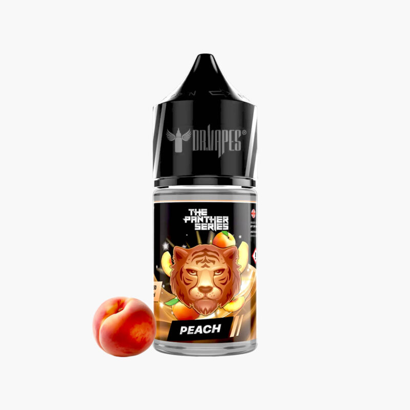 dr-vapes-peach-salt-panther-30ml نكهة بنك بانثر خوخ سولت دكتور فيب 30 مل السعودية | dr vapes Peach Ice salt Panther 30ml