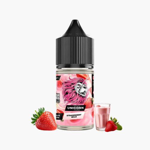 dr-vapes-unicorn-strawberry-milk-salt-Panther-30ml نكهة بنك بانثر يونيكورن حليب فراولة سولت من دكتور فيب 30مل | Dr. Vapes Pink Panther Unicorn Strawberry Milk Salt 30ml