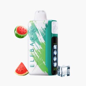 سحبة الف بار ايس كينق 30000 علكة بطيخ موشة جاهزة | Elfbar King Ice 30000 Puffs Watermelon Bubble gum