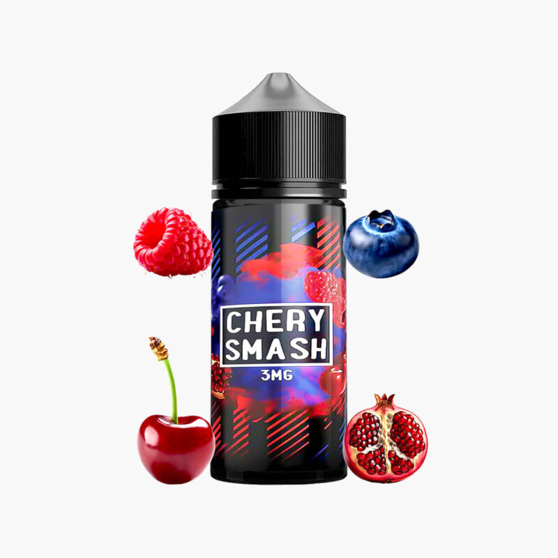 sams-vape-cherry-smash-120ml نكهة شيري سماش 120 مل كرز رمان توت ازرق | Cherry Smash 120ml pomegranate blueberry e-liquid