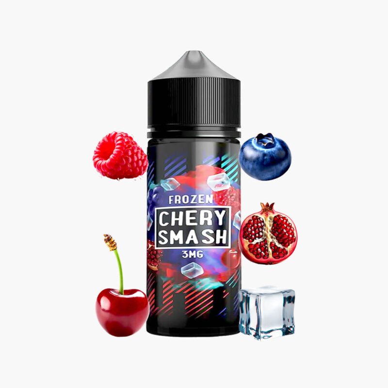نكهة شيري سماش ايس فروزن 120 مل كرز رمان توت ازرق | Cherry Smash Frozen ice 120ml pomegranate blueberry e-liquid