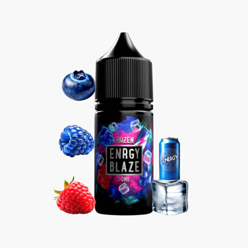 نكهة انرجي بليز ايس سولت سامز فيب مشروب الطاقة ريد بول 30ml | Sams Vape Enrgy Blaze Frozen Salt Energy drink ice flavor