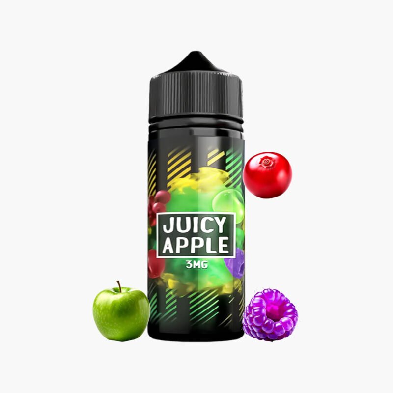 نكهة جوسي ابل سامز فيب تفاح توت 120 مل | Sams Vape Juicy Apple 120ml