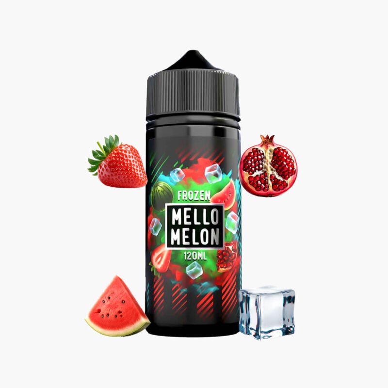 نكهة سامز فيب ميلو ميلون فروزن ايس 120 مل بطيخ رمان | Sams Vape Mello melon frozen ice 120ml e-liquid watermelon pomegranate