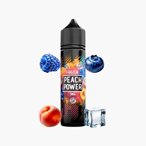 نكهة سامز فيب خوخ باور ايس 60 مل بيتش باور سحبة | Peach Power Ice Frozen sams vape 60ml