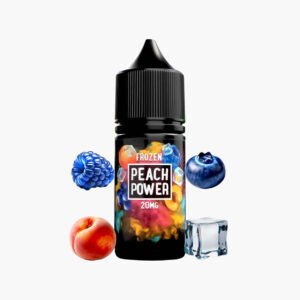 نكهة سامز فيب خوخ ايس باور سولت 30 مل بيتش باور فروزن سحبة | Peach Power Frozen Salt 30ml ice
