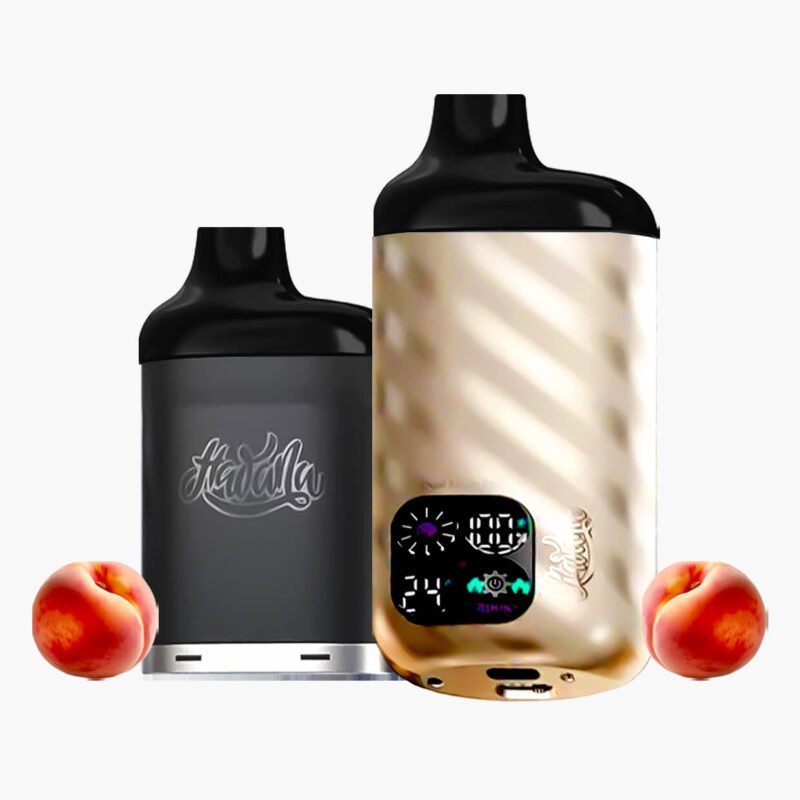 هوانا 20000 سحبة اسكوبار تيتانيوم خوخ | Hawana 20000 Esco Bar peach TITANIUM Disposable Vape